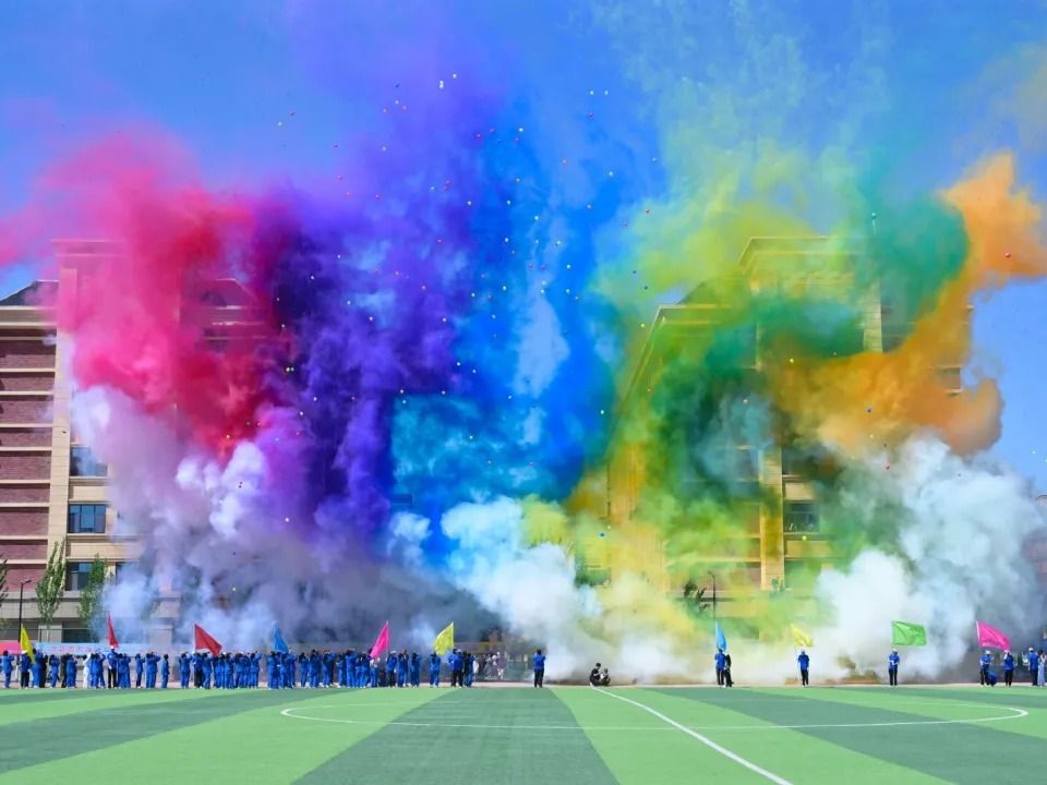 青春恰似火，奔跑正当时——beat365官网唯一入口2025年田径运动会开幕